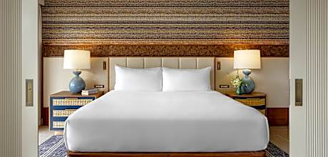 Family Suite with Two Double Beds and Sofa Bed - Ground Floor/Poolside