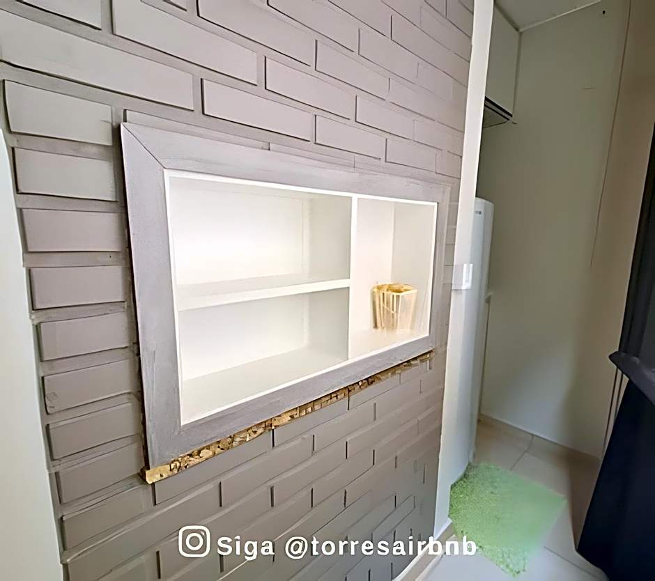 Apto 02 quartos | Ar condicionado | 500mts do mar