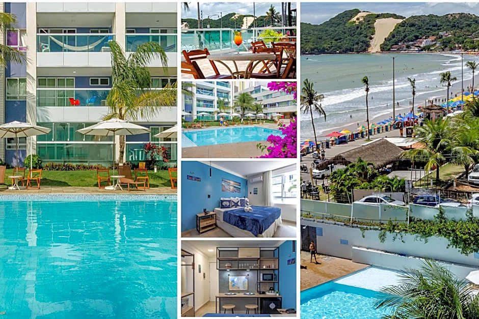 Suíte PÉ NA AREIA com PISCINA, WIFI e ESTACIONAMENTO em PONTA NEGRA