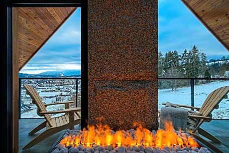 Loft Plus Apartment with one bedroom, balcony, view of Tatra mountains and fireplace no.47