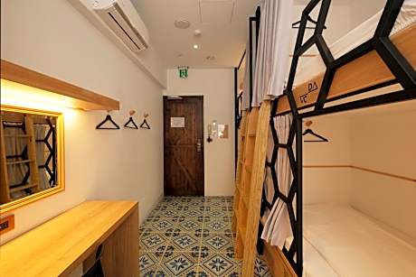 Bed in 6-Bed Female Dormitory Room