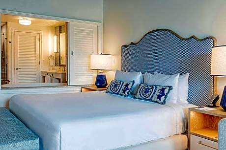 King Room with Balcony and Pool View