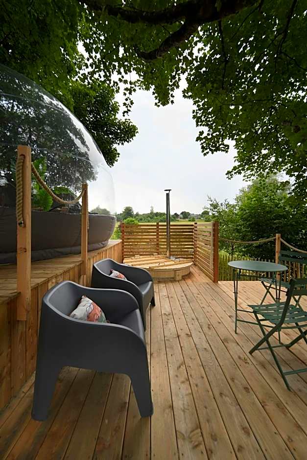 Bulles Odette & Ginette et Tiny House Suzette "Au guet Marais" Etape Insolite