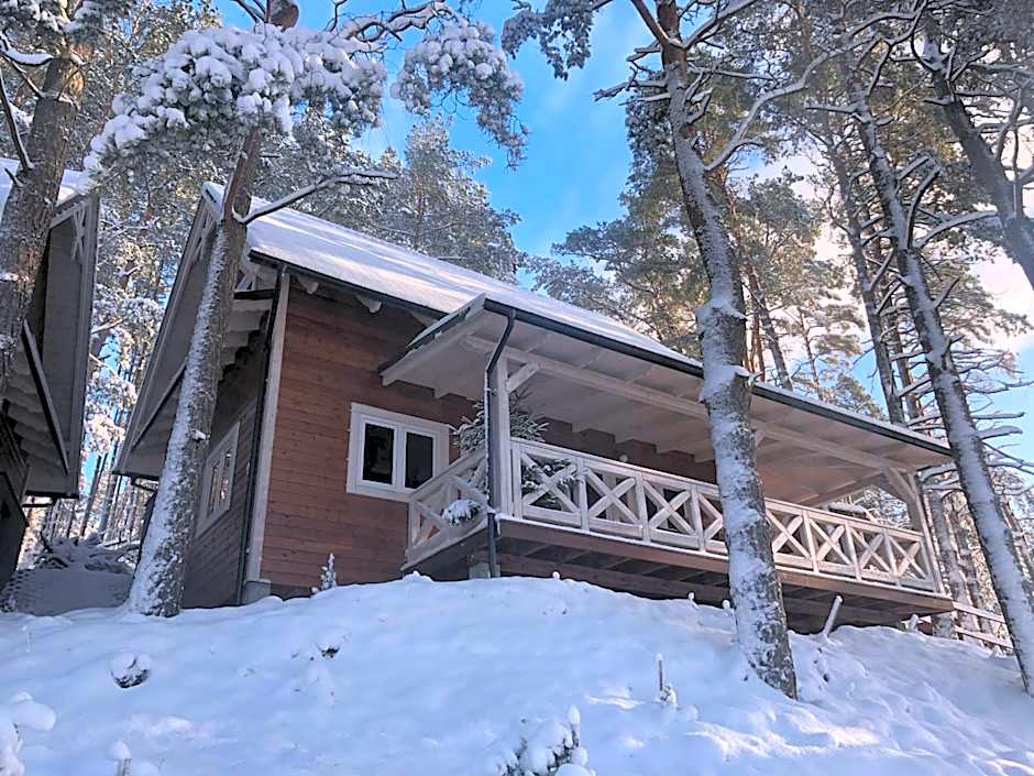 Domki Kaszuby - jezioro las i zoo w Szarlocie