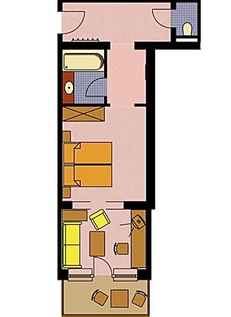 Classic Double Room with Balcony