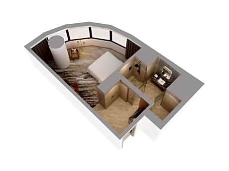 Premium King Room with City View