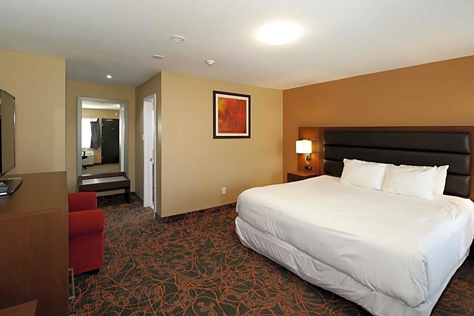 Deluxe Studio 1 King Bed Suite — 4 fotoğraftan 1. fotoğraf