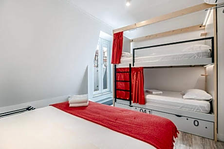 Family Room with Shared Bathroom