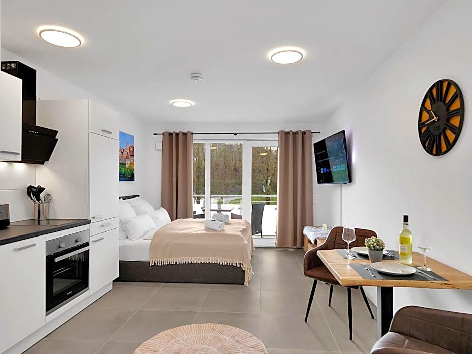 INhome Studio Apartment - Küche - Parken - TV