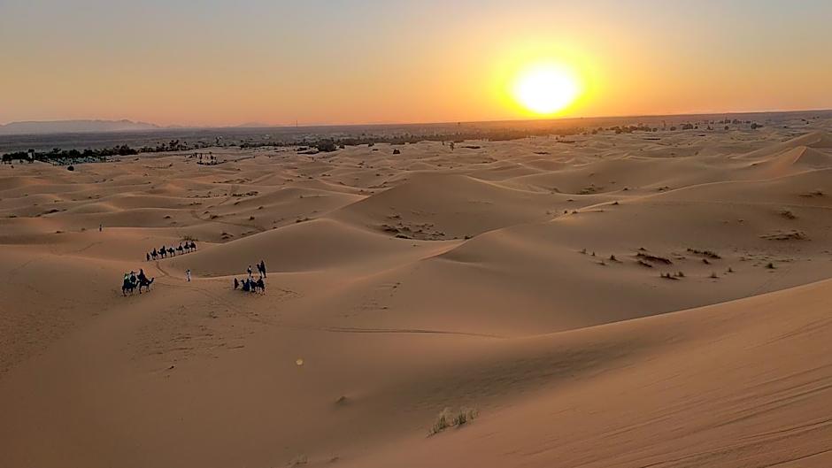 Merzouga Quiet apart &camels trecking