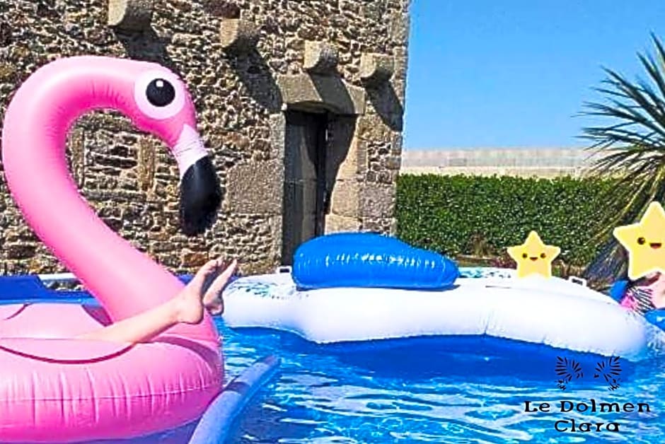 La Casa du Dolmen Clara, balnéo privée, entre terre et mer