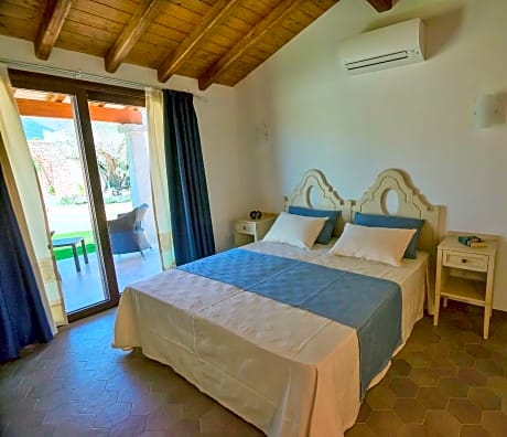 Double or Twin Room with Garden and Pool View