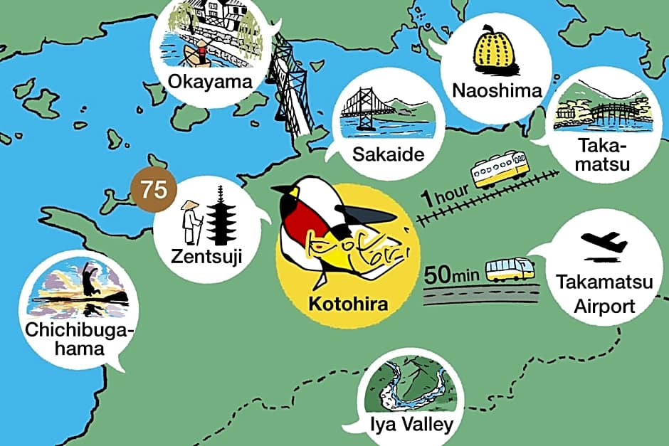 Kotori Coworking & Hostel Kotohira