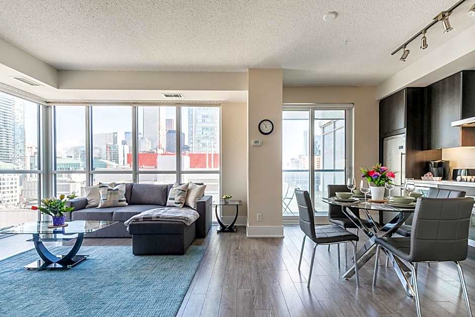 Luxury 1BR Condo - King Bed - Stunning City View