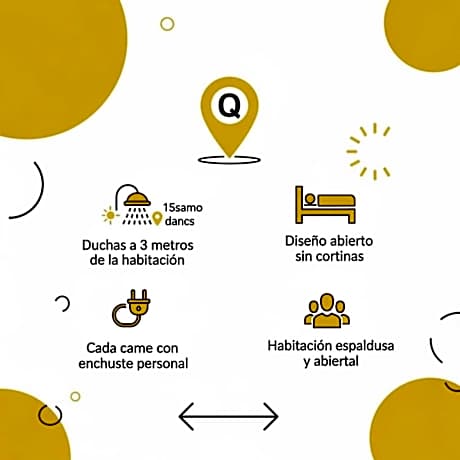 Bunk Bed in Mixed Dormitory Room