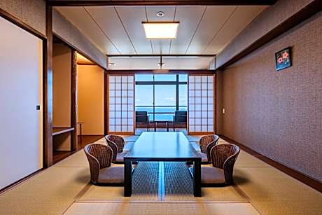 Japanese-Style Room with Ocean View with Adventure World Ticket