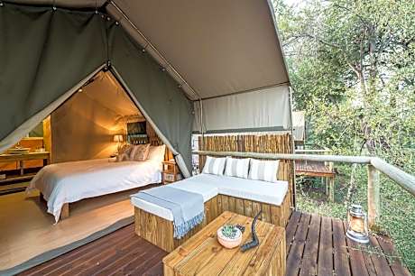 Luxury Safari Tent with River View