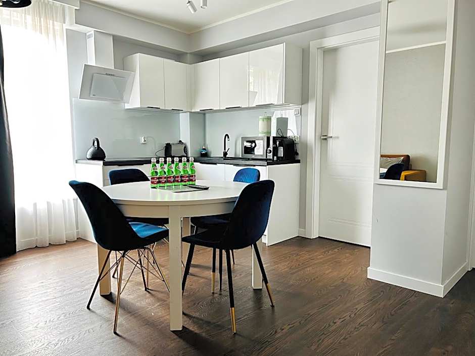 Baltic Gdańsk Old Town by St Mary's Church