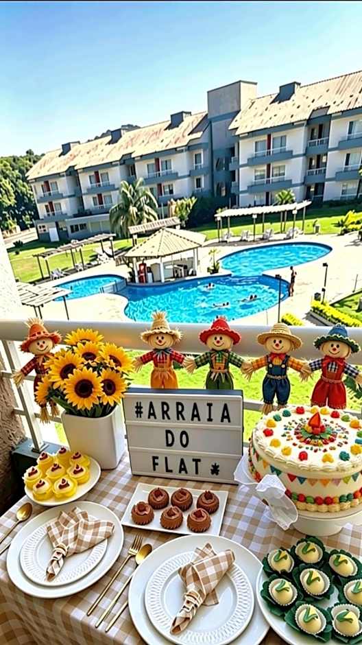 Flat ao lado do Aldeia das Águas