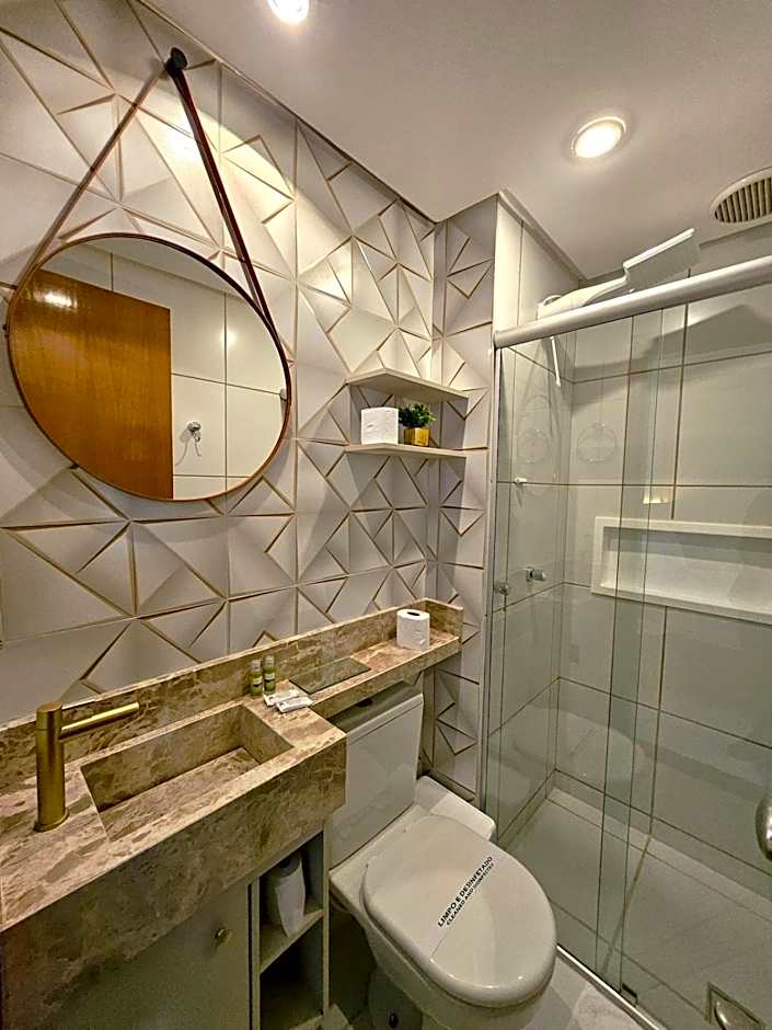 Park Studios, reformado, lindo e aconchegante