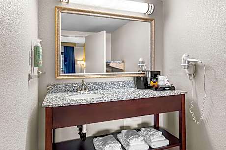 1 King Mobility Accessible Bathtub View Microwave Fridge Non-Smoking Continental Breakfast