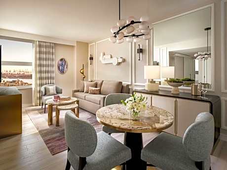 Signature One Bedroom King Suite with Soaking Tub and City View