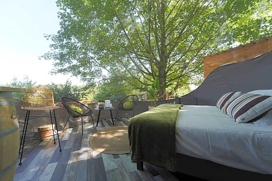 Bulles Odette & Ginette et Tiny House Suzette "Au guet Marais" Etape Insolite