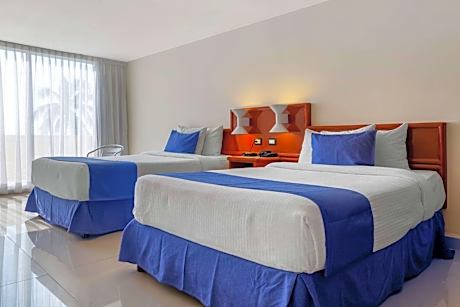 Twin Room with Pool View - Non-Smoking