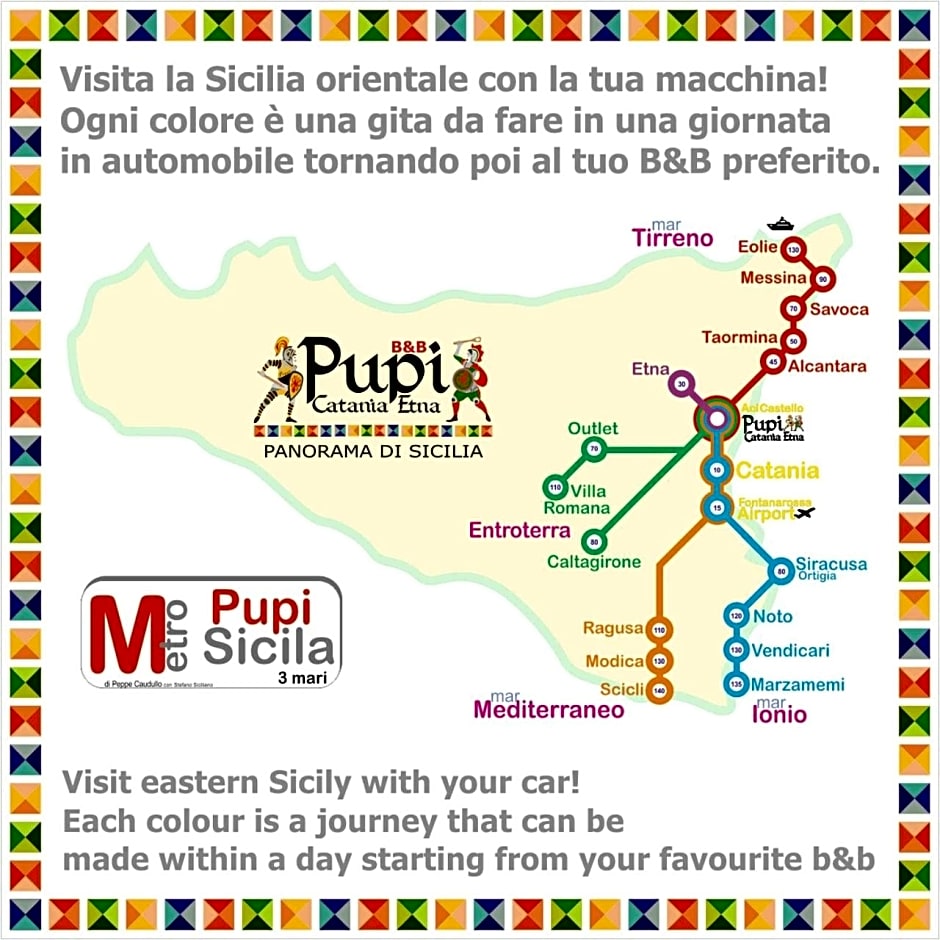 Pupi Catania Etna B&B - #viaggiosiciliano