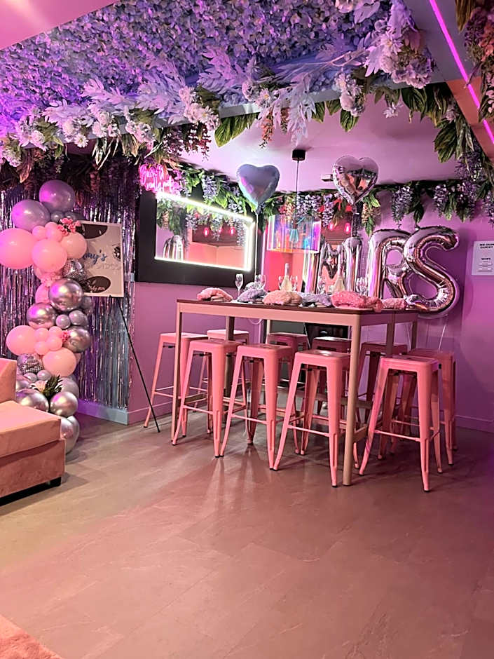 Manchester's ONLY private party suite for 12 with Makeup Room