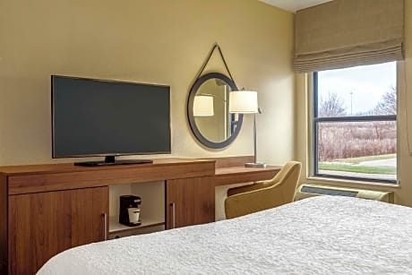 1 KING MOBILITY ACC W/ FRIDGE AND TUB NONSMOK