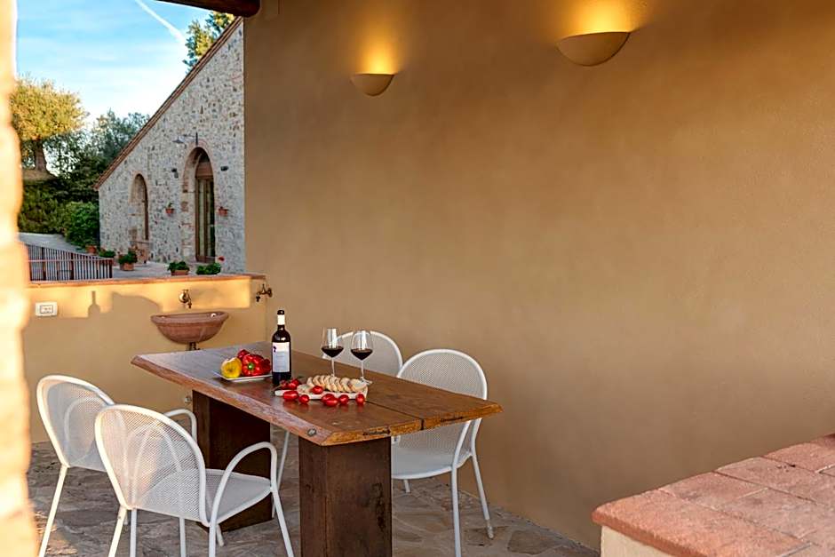 Chianti B&B Design infinity pool shared