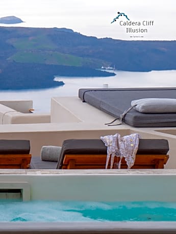 Cave with Caldera View & Private Jacuzzi