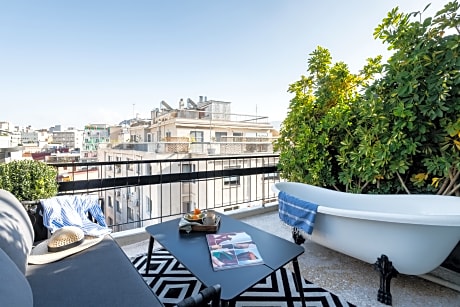 Deluxe Penthouse Double room with Terrace