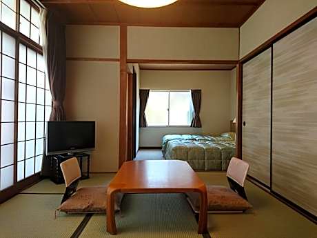 Room with Tatami Area and Shared Bathroom