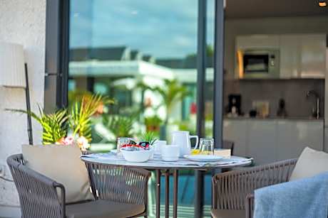 Studio with Pool View