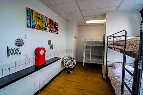 Single Bed in Female Dormitory Room