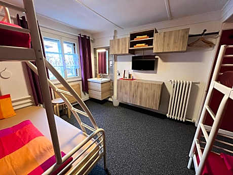 Family Room with Shared Bathroom