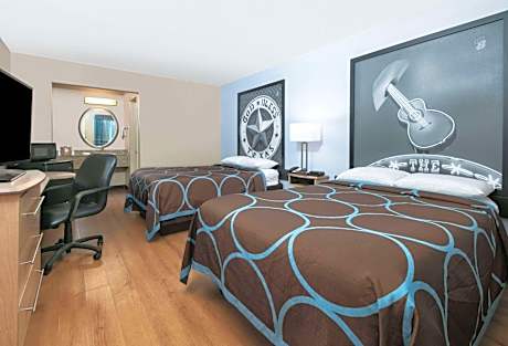 Double Room with Two Double Beds - Smoking