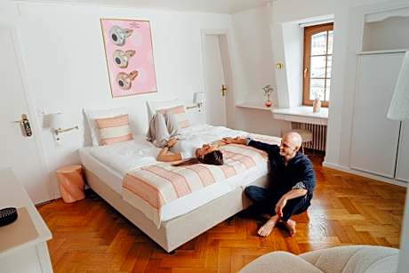 Superior Room with Balcony and garden & lake view