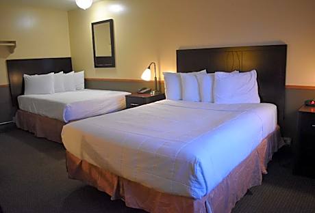 1 Queen 1 Double, Non-Smoking, Flat Screen Television, High Speed Internet Access, Microwave And Ref