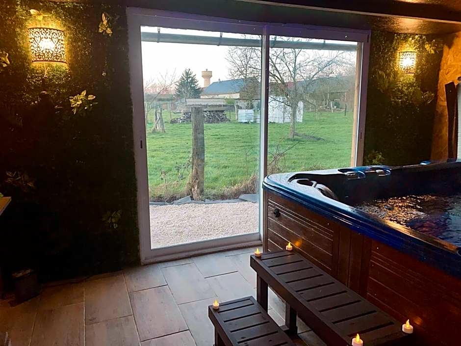 Chambre avec spa privé