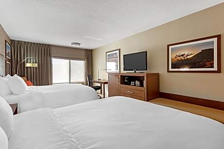 2 Queen Beds, Non-Smoking, High Speed Internet Access, Refrigerator, Chair And Ottoman, Full Breakfa