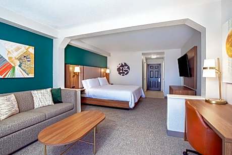 One-Bedroom King Room with Roll-In Shower - Hearing Accessible/Non-Smoking