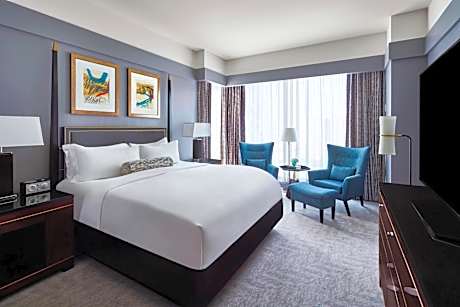 Parlor Suite, 1 Bedroom Suite, 1 King, Sofa bed