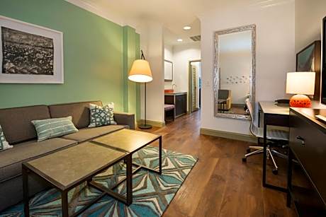 Queen Suite with Two Queen Beds and Sofa Bed