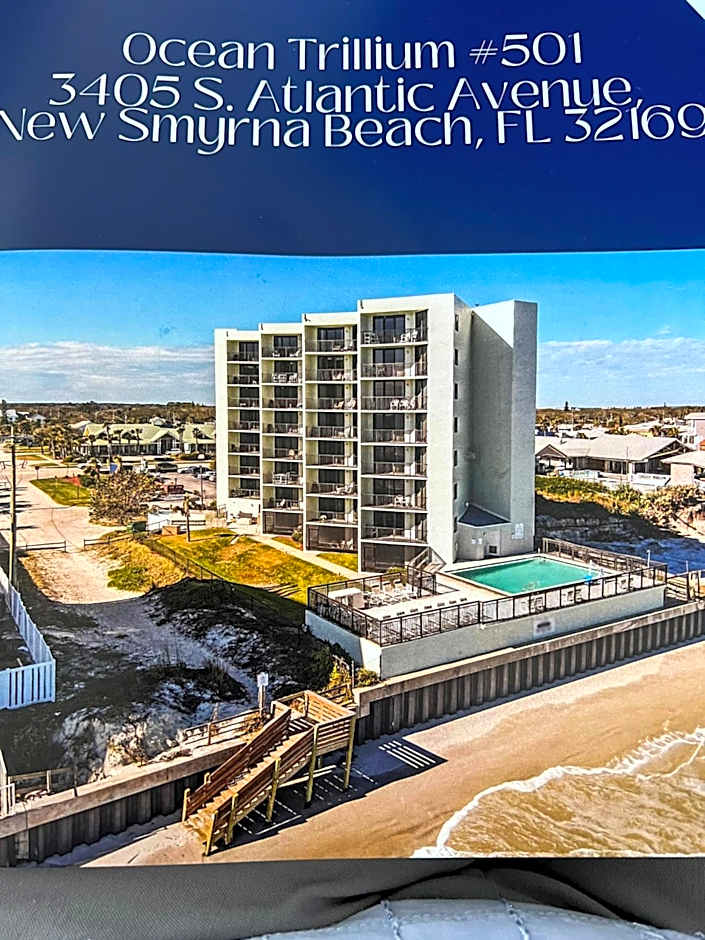 Coastal Condo on the beach at Ocean Trillium #501