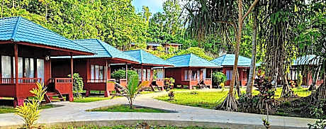 Wooden cottage with private bathroom
