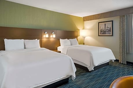 Queen Studio Suite with Two Queen Beds - Non-Smoking