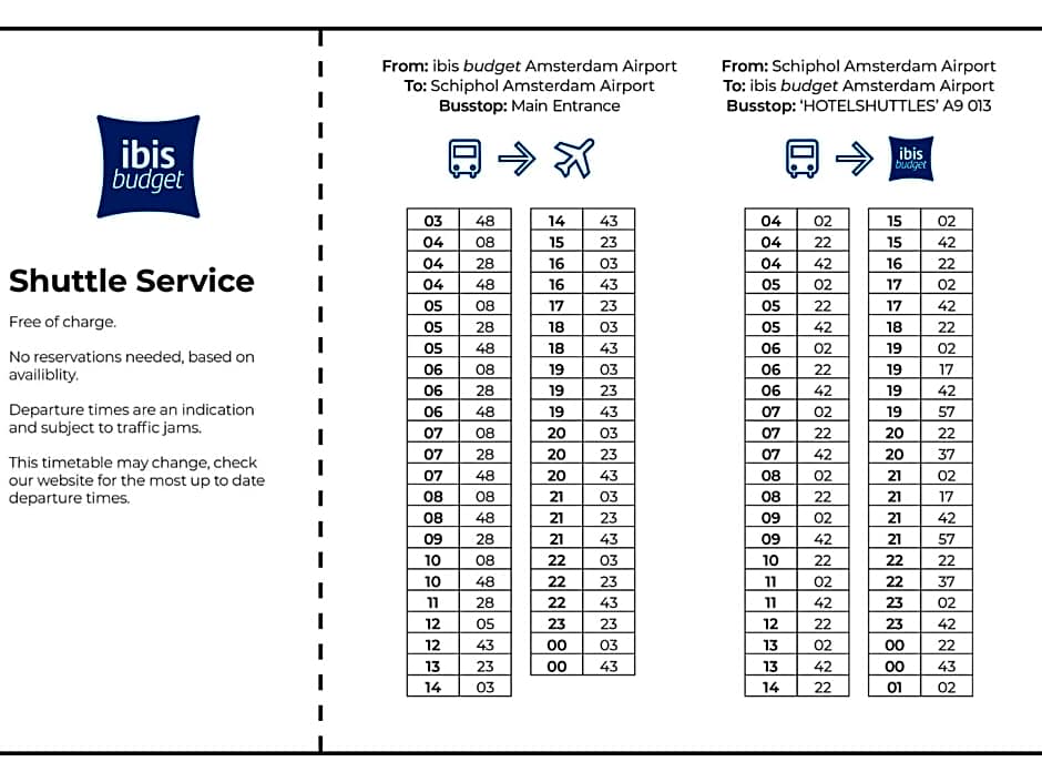 ibis budget Amsterdam Airport